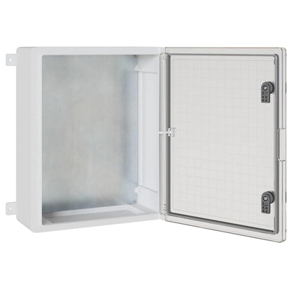 Control Cabinet Grey 40 x 17.5 x 50 cm ABS Plastic