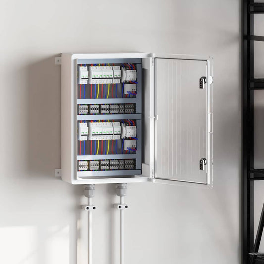 Control Cabinet Grey 40 x 20 x 60 cm ABS Plastic