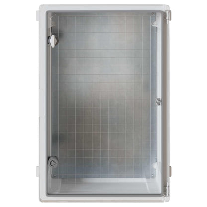 Control Cabinet Grey 40 x 20 x 60 cm ABS Plastic