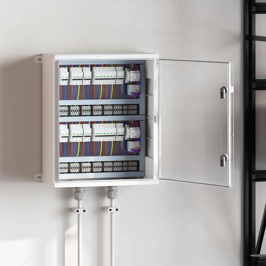 Control Cabinet Grey 50 x 22 x 60 cm ABS Plastic