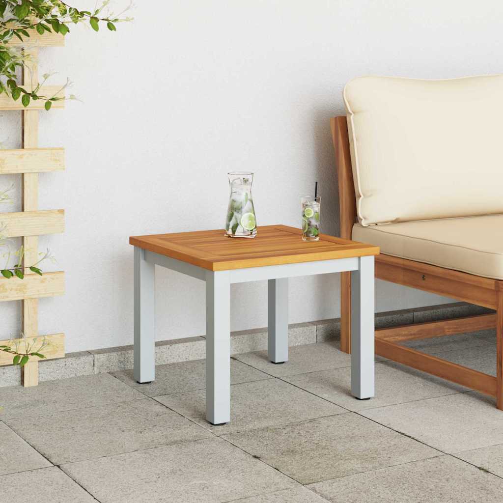Outdoor Tables Natural and grey 45 x 45 x 38 cm