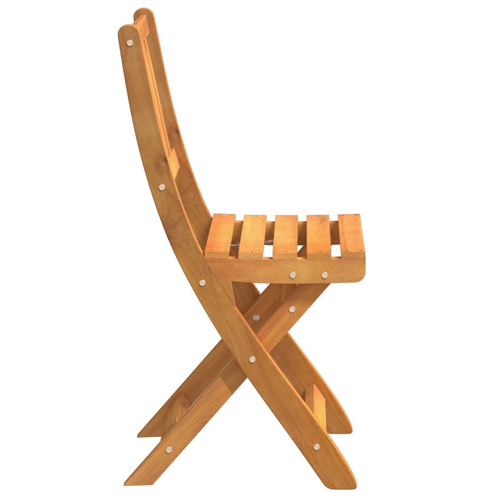 Garden Chair 2 pcs Brown 36 x 46 x 86cm Solid Acacia wood