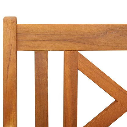 Garden Bench Brown 180 x 56 x 90cm Solid Acacia wood