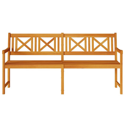 Garden Bench Brown 180 x 56 x 90cm Solid Acacia wood
