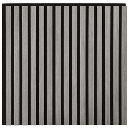 Acoustic Wall Panels 2 pcs Slatted 60.5x60 cm Oak Veneer