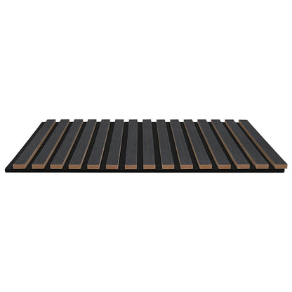 Acoustic Wall Panels 2 pcs Slatted 60.5x60 cm Oak Veneer
