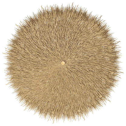 Tiki Umbrella with Banana Leaf Canopy 240 cm Bamboo