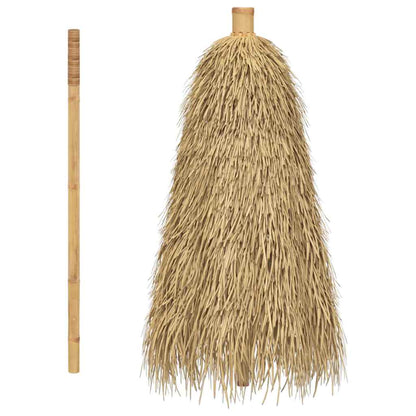 Tiki Umbrella with Banana Leaf Canopy 240 cm Bamboo