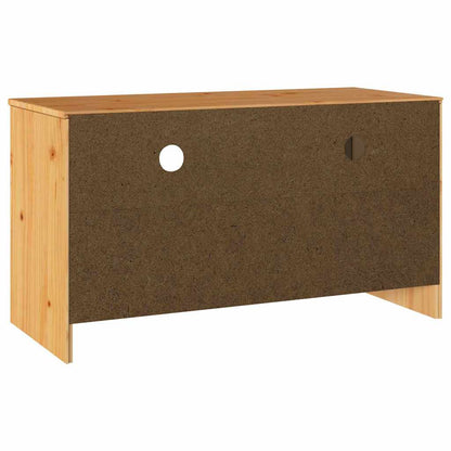 TV Cabinet Drammen Oak 99 x 43 x 55 cm Solid Pine wood