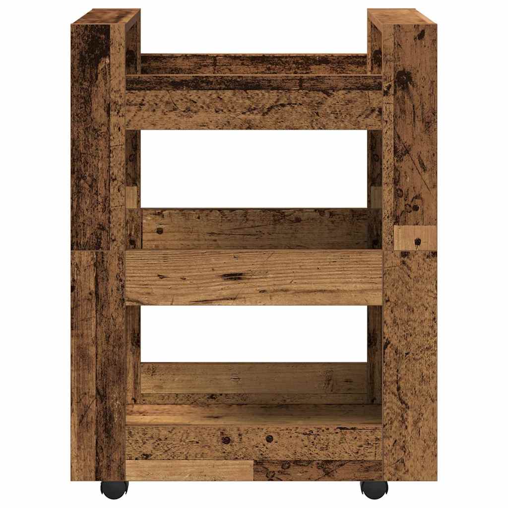 Kitchen Trolley Old wood 60 x 45 x 80 cm Engineered wood