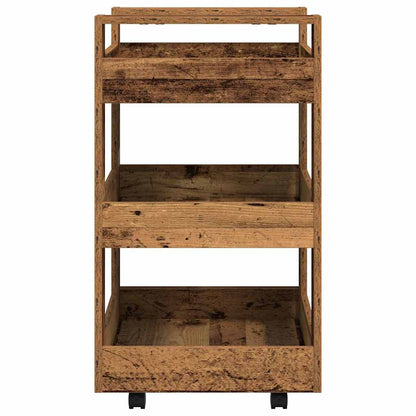 Kitchen Trolley Old wood 60 x 45 x 80 cm Engineered wood