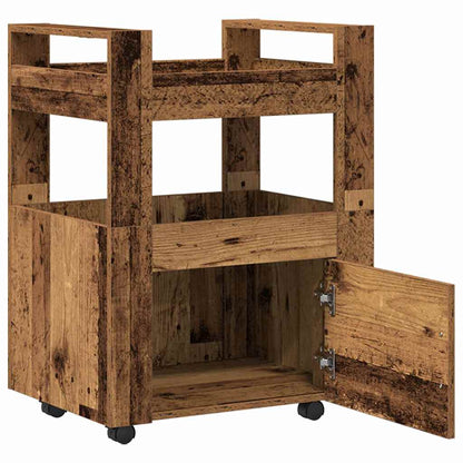 Kitchen Trolley Old wood 60 x 45 x 80 cm Engineered wood