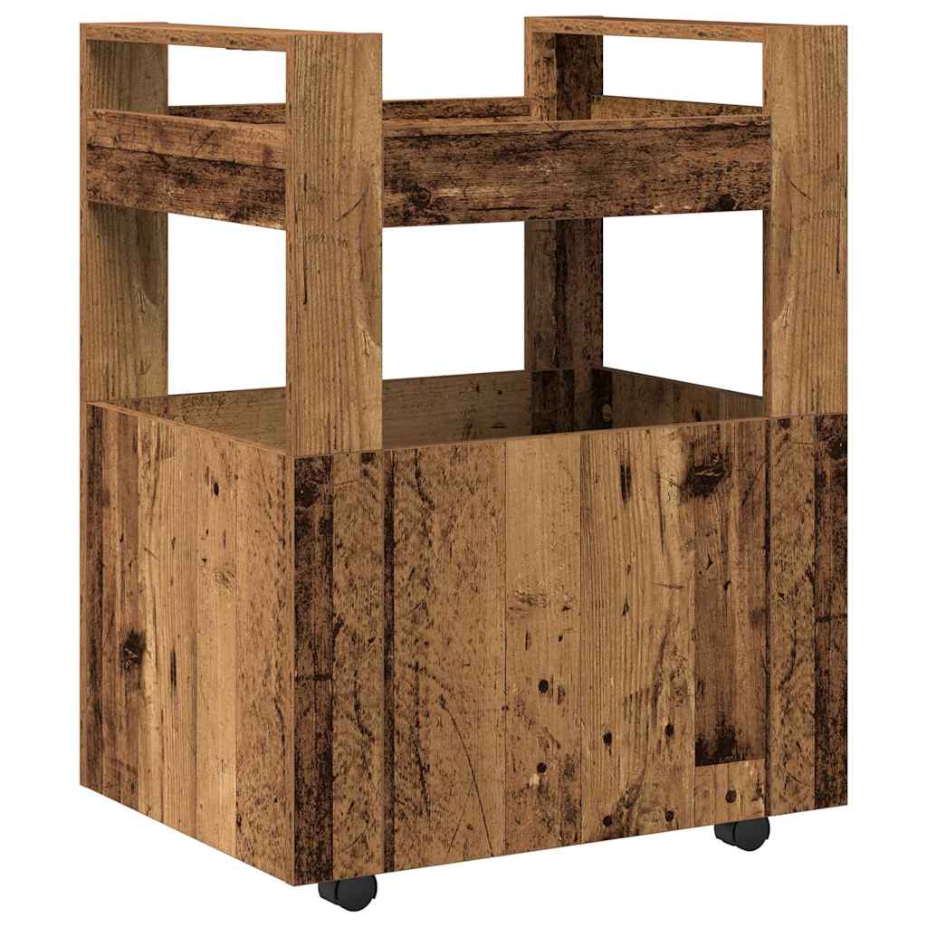 Kitchen Trolley Old wood 60 x 45 x 80 cm Engineered wood