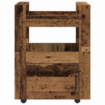 Kitchen Trolley Old wood 60 x 45 x 80 cm Engineered wood