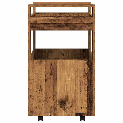 Kitchen Trolley Old wood 60 x 45 x 80 cm Engineered wood