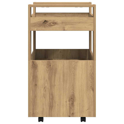 Kitchen Trolley Artisan oak 60 x 45 x 80 cm Engineered wood