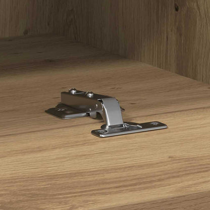 TV Wall Cabinet Artisan oak 100 x 30 x 30 cm Engineered Wood