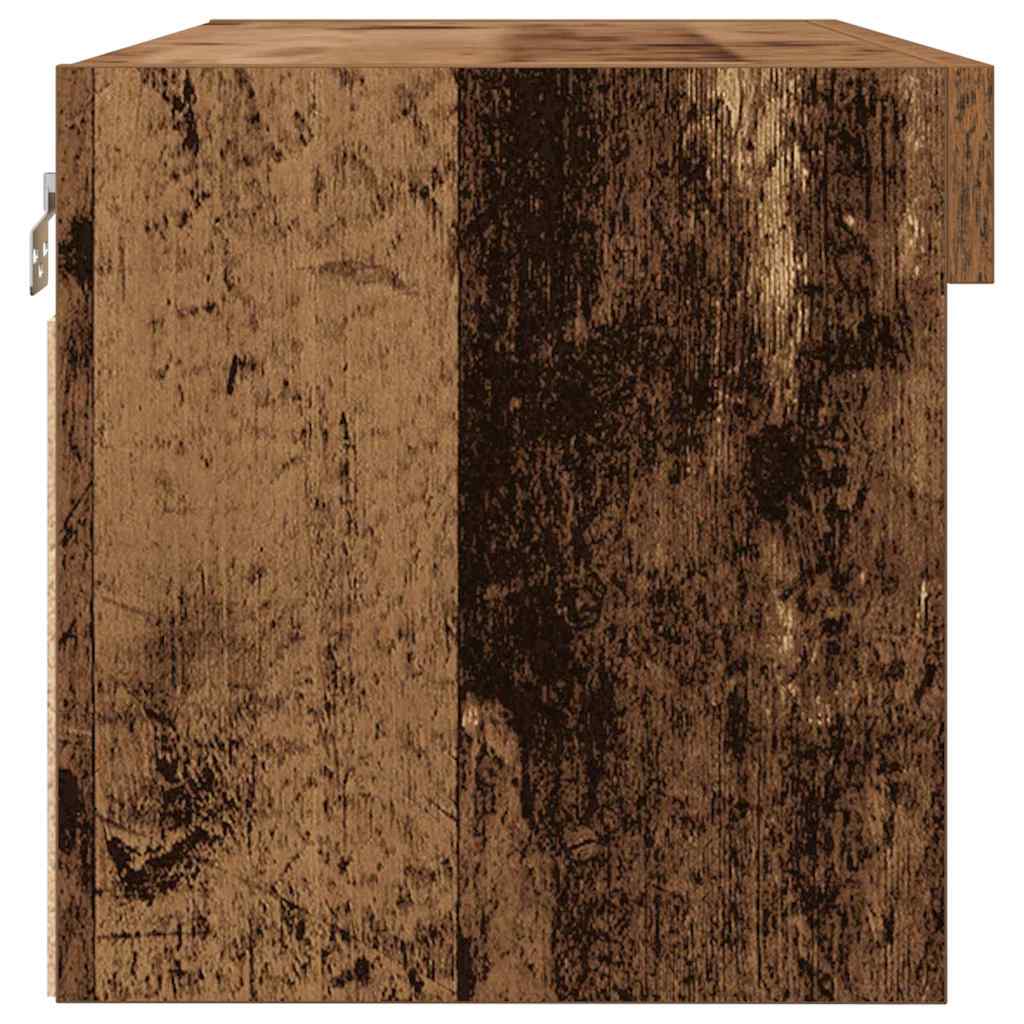 TV Cabinet Set Old wood 80 x 30 x 30 cm Engineered Wood