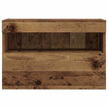 TV Wall Cabinet Old wood 60 x 30 x 40 cm Engineered Wood