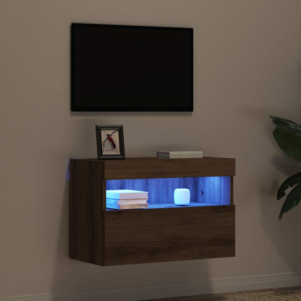 TV Wall Cabinet Artisan oak 60 x 30 x 40 cm Engineered Wood