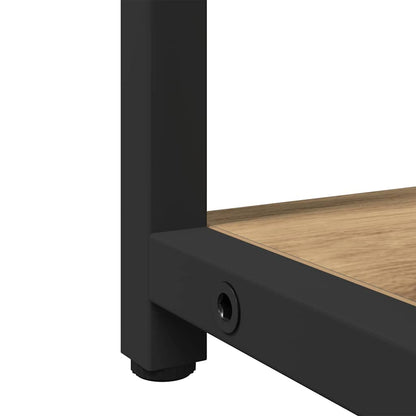 Bathroom Mirror Cabinet with Shelf Artisan oak 60 x 16 x 60 cm