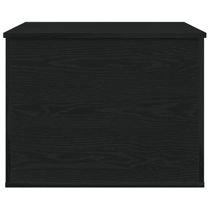 Storage Box Black oak 60 x 42 x 46 cm Engineered Wood