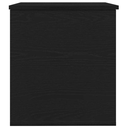 Storage Box Black oak 60 x 42 x 46 cm Engineered Wood
