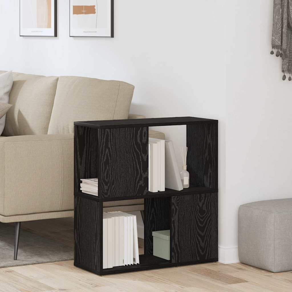 TV Cabinet Set Black 60 x 24 x 63 cm Engineered Wood