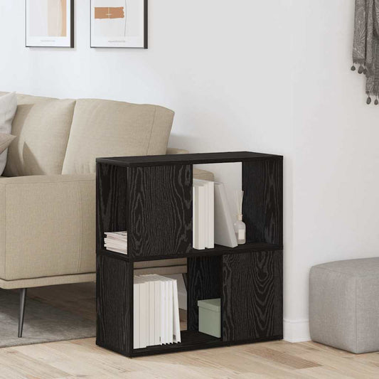 TV Cabinet Set Black 60 x 24 x 63 cm Engineered Wood