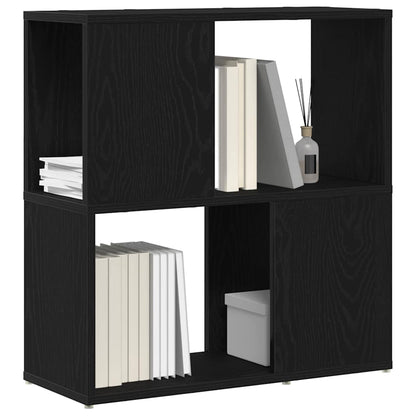 TV Cabinet Set Black 60 x 24 x 63 cm Engineered Wood