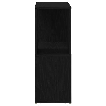 TV Cabinet Set Black 60 x 24 x 63 cm Engineered Wood