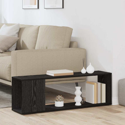 TV Cabinet Set Black 100 x 24 x 63 cm Engineered Wood