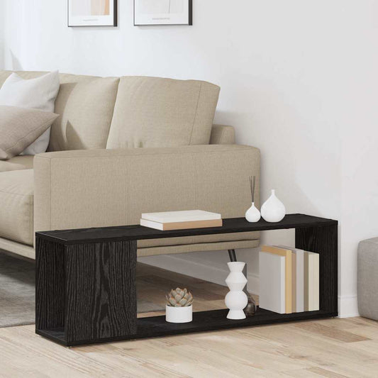 TV Cabinet Set Black 100 x 24 x 63 cm Engineered Wood