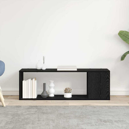 TV Cabinet Set Black 100 x 24 x 63 cm Engineered Wood