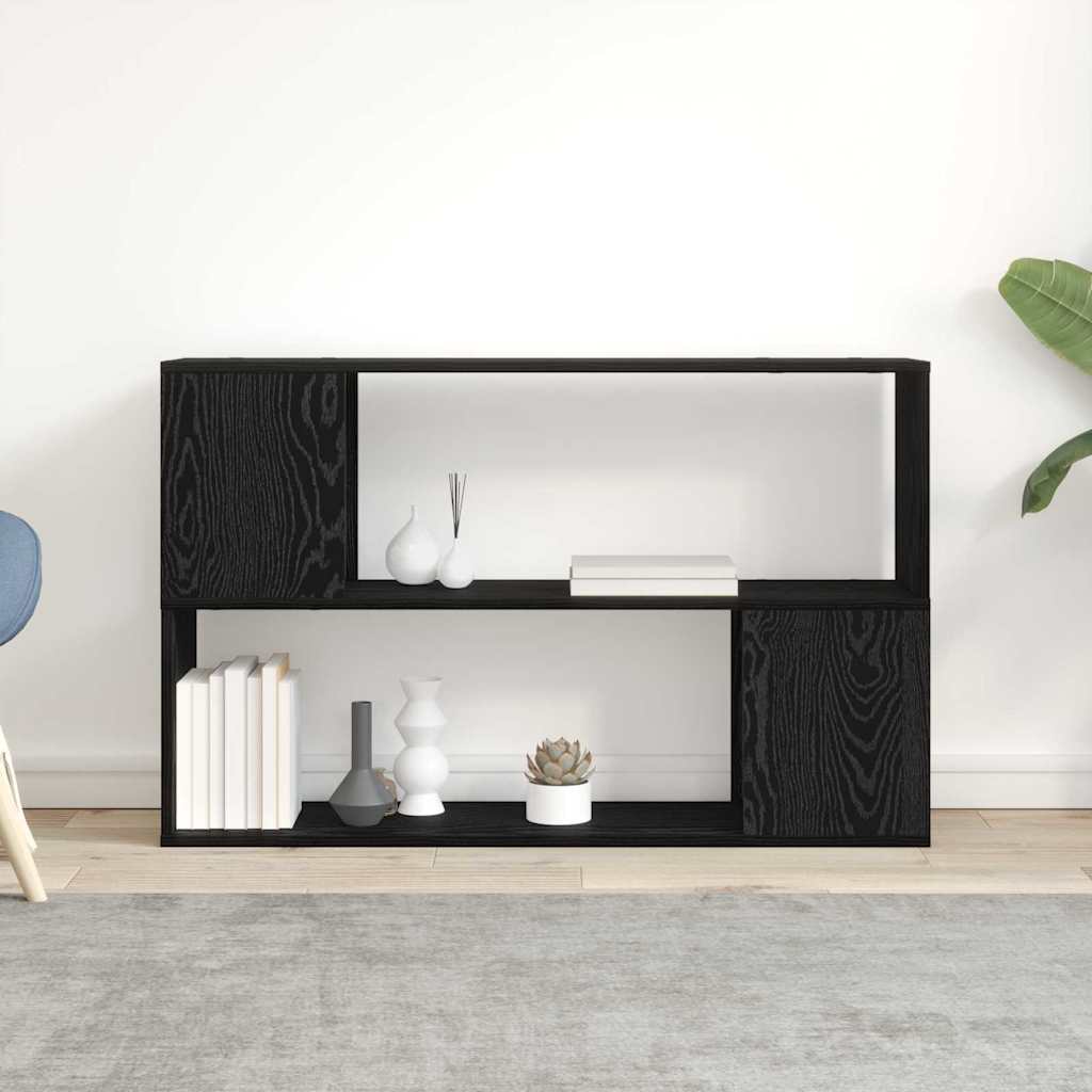 TV Cabinet Set Black 100 x 24 x 63 cm Engineered Wood