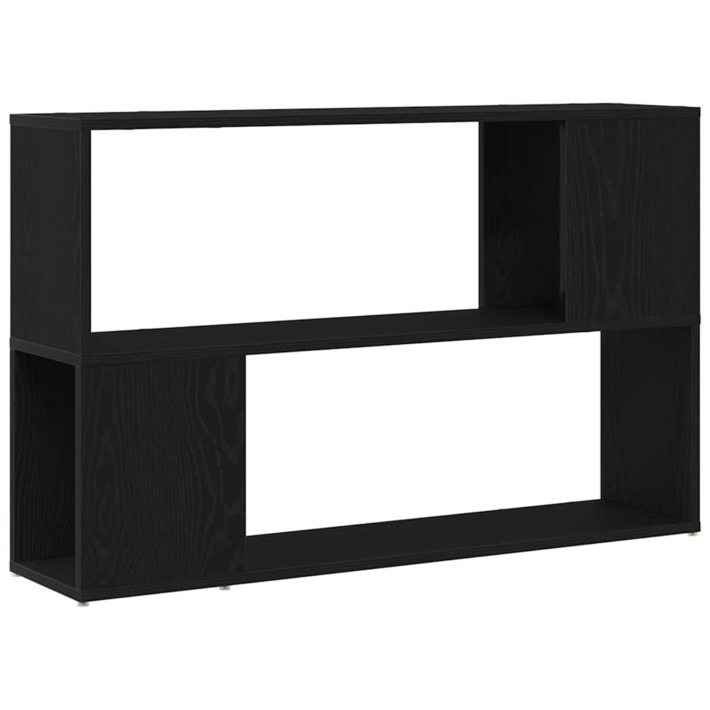 TV Cabinet Set Black 100 x 24 x 63 cm Engineered Wood