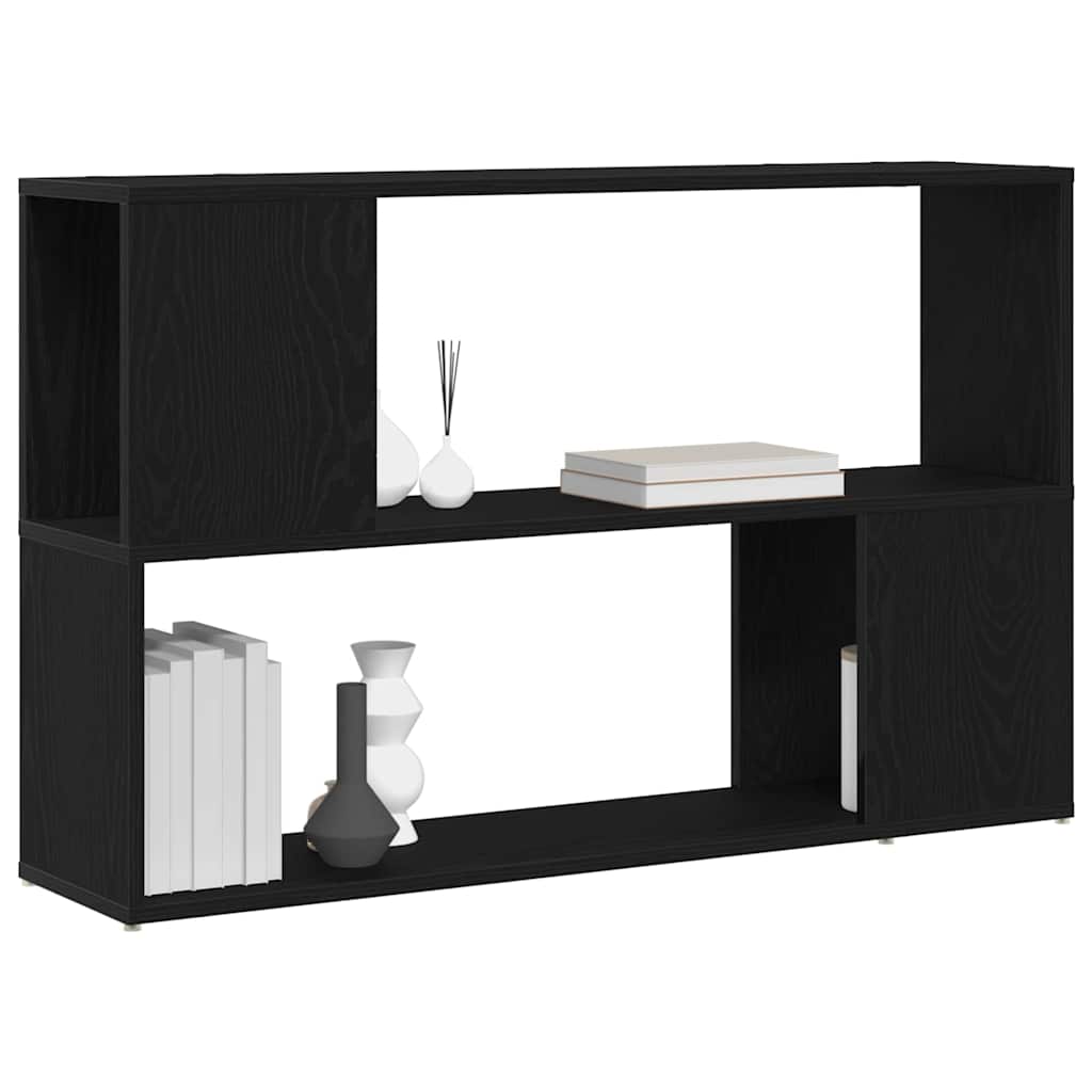TV Cabinet Set Black 100 x 24 x 63 cm Engineered Wood