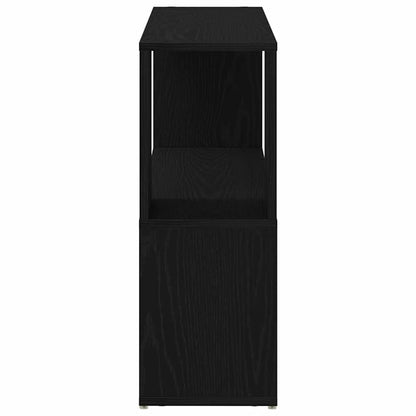 TV Cabinet Set Black 100 x 24 x 63 cm Engineered Wood