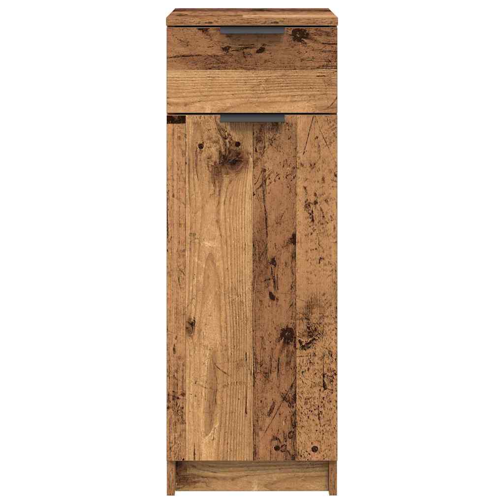 Bathroom Cabinet Old wood 32 x 34 x 90 cm Engineered wood