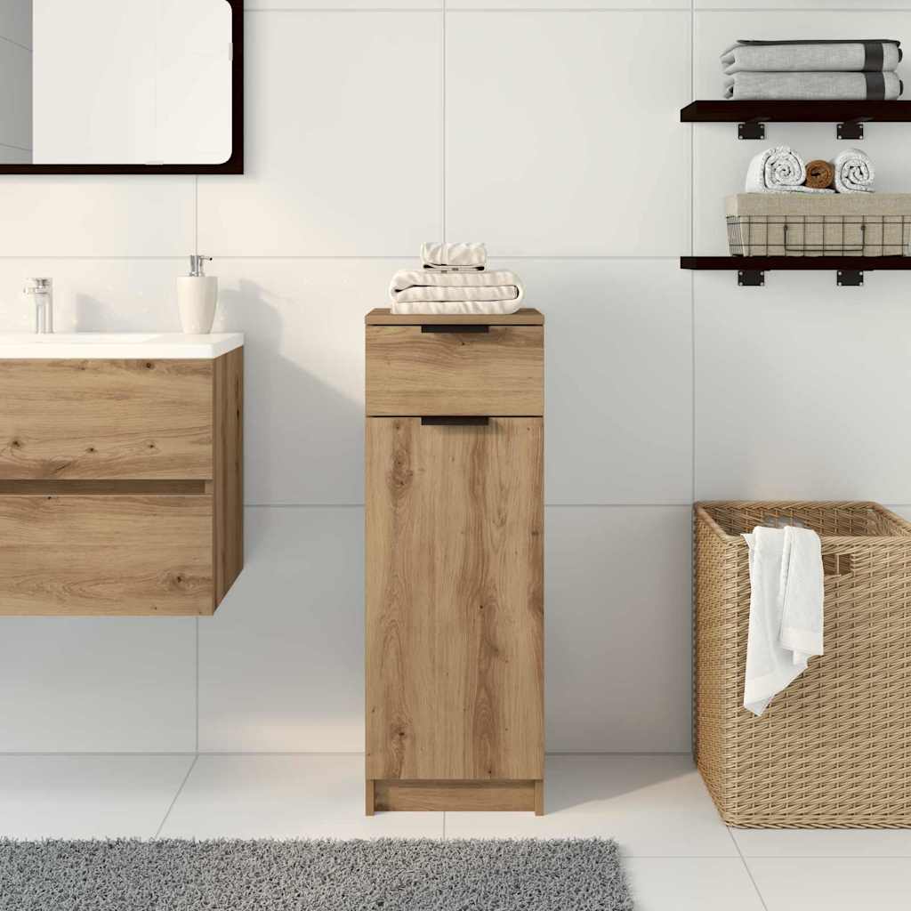 Bathroom Cabinet Artisan oak 32 x 34 x 90 cm Engineered wood