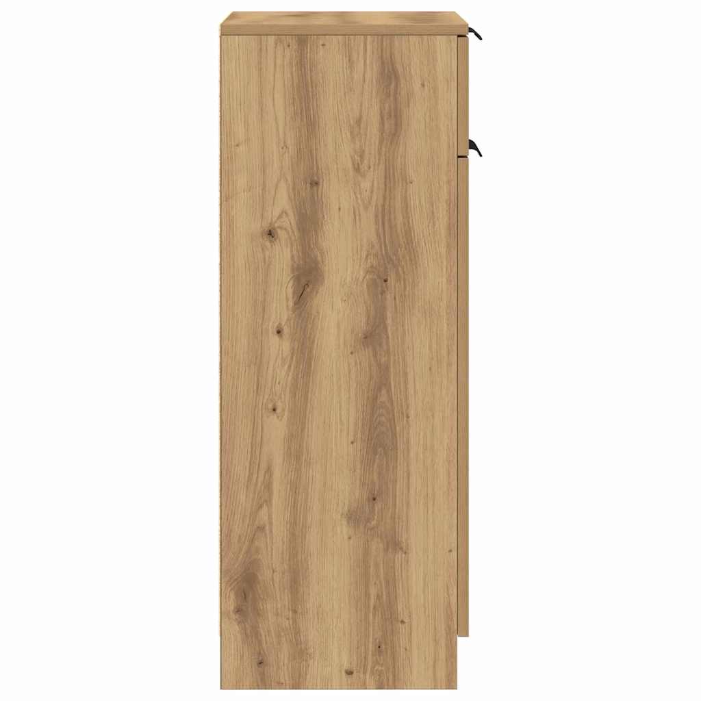 Bathroom Cabinet Artisan oak 32 x 34 x 90 cm Engineered wood