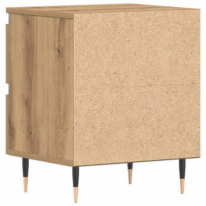 Bedside Cabinet Artisan oak 40 x 35 x 50 cm Engineered wood