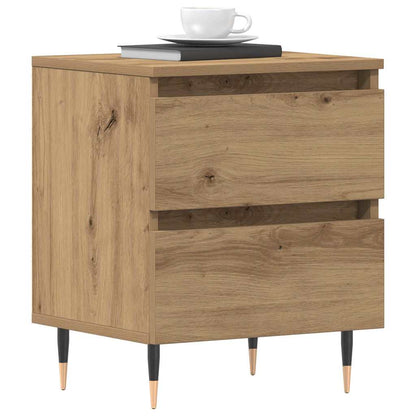 Bedside Cabinet Artisan oak 40 x 35 x 50 cm Engineered wood