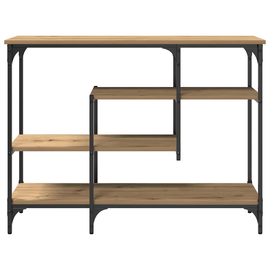 Console Table with Shelf Artisan oak 100 x 35 x 75 cm