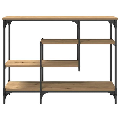 Console Table with Shelf Artisan oak 100 x 35 x 75 cm