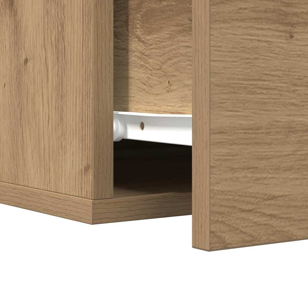 Bedside Cabinet Artisan oak 35 x 35 x 20 cm Engineered Wood
