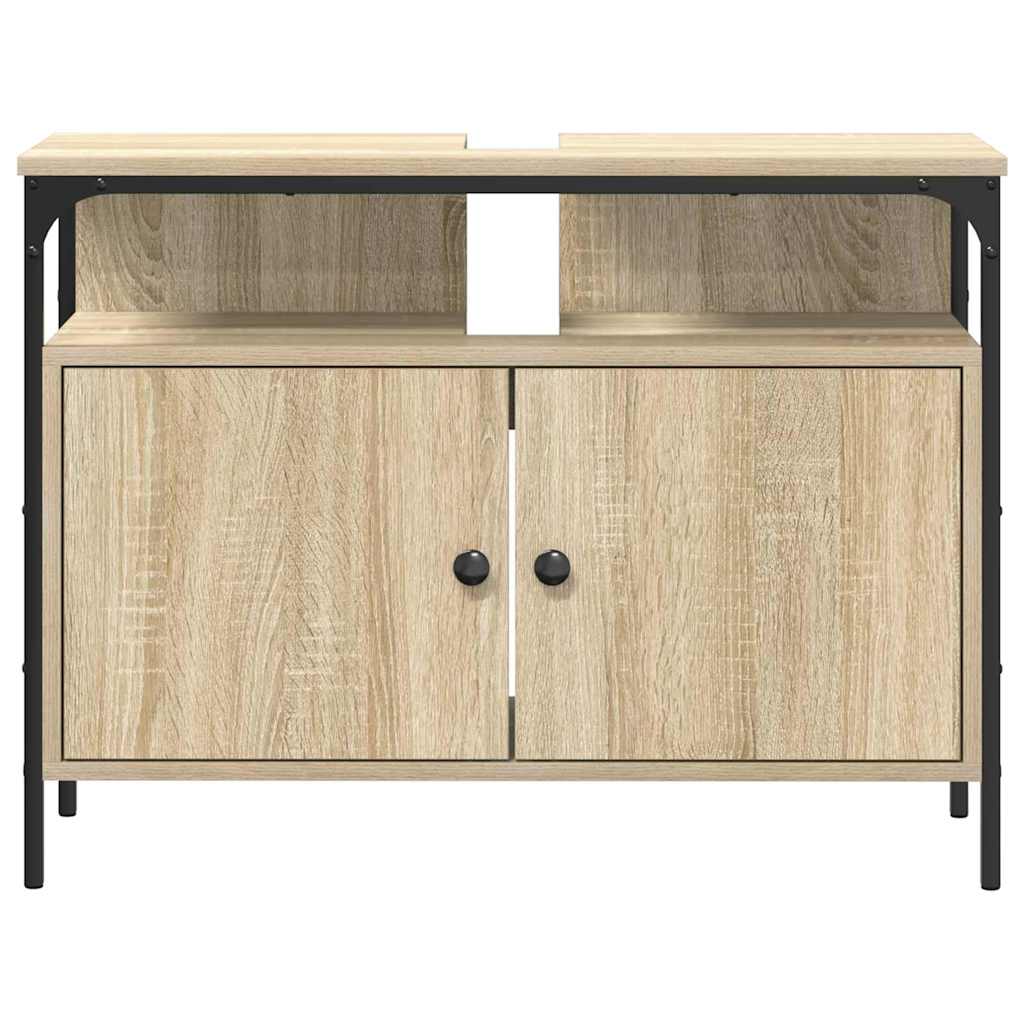 Bathroom Sink Cabinet Brown 80 x 30 x 60 cm Engineered wood