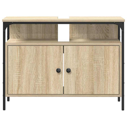Bathroom Sink Cabinet Brown 80 x 30 x 60 cm Engineered wood