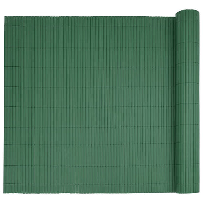 Garden Fence Double-Sided Green 1.8x5 m PVC
