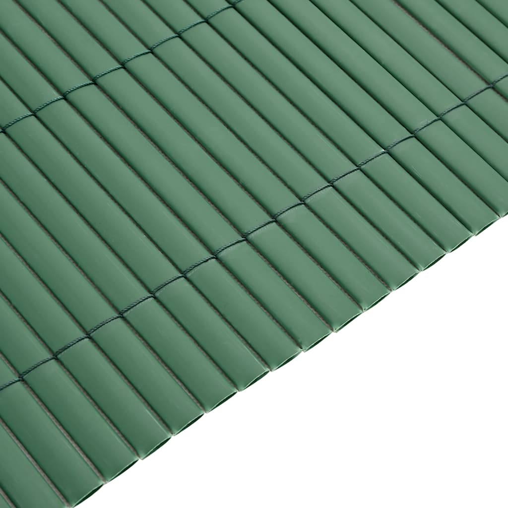 Garden Fence Double-Sided Green 1.8x5 m PVC